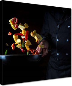 Vászonkép 30x30 Vegetáriánus ételek