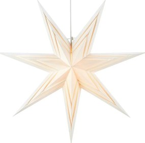 Fehér függő fénydekoráció karácsonyi mintával ø 70 cm Sombra – Markslöjd