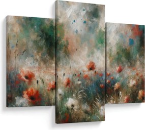 Kép – Pipacsmező absztrakciója (90x60 cm)