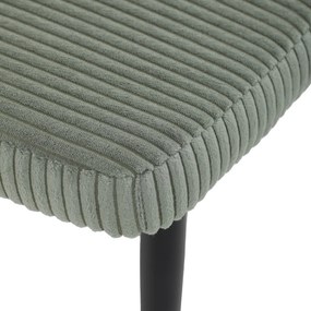 Pihenőfotel lábtartóval L7285 GRN6, zöld