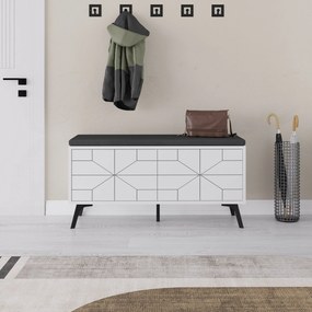 Cipőtároló Dune Bench - Fehér