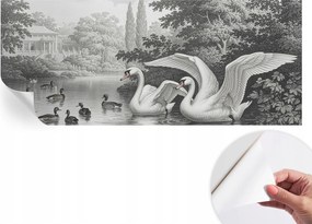 Fali fotótapéta előszoba konyhába A természet eleganciája 250x104 cm