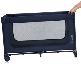 Lionelo - Utazóágy JASMIN EASY FOLD Tengerészkék