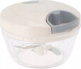 Kézi Zöldség- És Hagymaaprító, Daráló, Vágó 13 x 9 cm Krémszínű