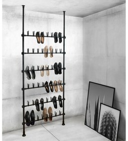 Wenko Teleszkopikus akasztó 48 pár cipőhözHerkules Shoes, fekete