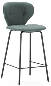 Zöld bárszék szett 2 db-os (ülésmagasság 67 cm) Maura – Marckeric