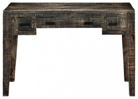 tömör mangófa íróasztal 110 x 50 x 75 cm