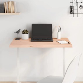 kezeletlen tömör tölgyfa asztallap 80x40x(2-4) cm