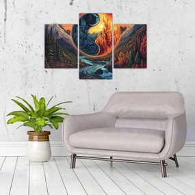 Kép - Elemi erők (90x60 cm)