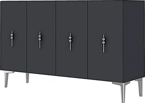 Salkım 120 - Anthracite, Silver