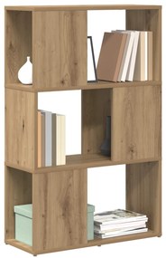 Könyvtartó Mesteri tölgy Szerelt fa 60 x 24 x 94 cm Könyvtartó