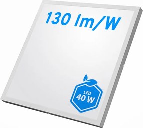Led panel Plafon 60x60cm 40W 5400 Lm Falra szerelhető 130Lm/W