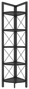 könyvespolc Remo - Black