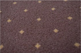 Objektív Szőnyeg 150x150 cm Aktua barna Pöttyös Irodai Folyosó