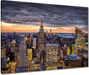 Vászonkép 80x60 New York felülnézet