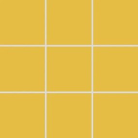 Mozaik Rako Color Two dark yellow 10x10 cm matt GAA0K142.1