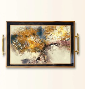 Üveg tálca, 38×24 cm – TPA9946