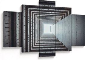 Kép - Kilátás az épület belsejéből (150x105 cm)