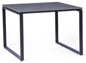 2 db rattan étkezőszék Carla és fekete asztal Strong - Bonami Essentials