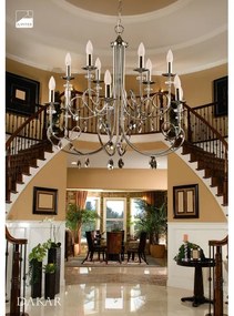 Jupiter 1599 - DK 12 CH - Csillár DAKAR 12xE14/40W