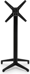 Moon étkezőasztal, fekete, 60 cm