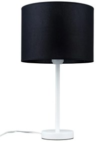 Aldabra Tamara asztali lámpa E27-es foglalat, 1 izzós, 40W fehér-fekete