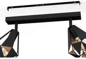 Eglo 43716 - Spotlámpa CARLTON 2xE27/40W/230V