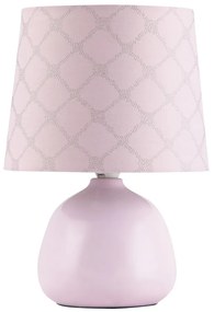 Rabalux 4384 Ellie asztali lámpa, rózsaszín