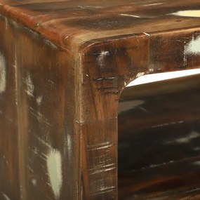 TV szekrény 60x32x36 cm Tömör fa újrahasznosított