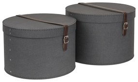 Rut 2 db-os fekete doboz szett - Bigso Box of Sweden