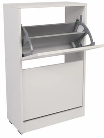 Cipőtároló (cipősszekrény) Tosina 2 (fehér). 1094561