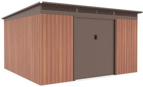 G21 GRAH 1132 kerti tároló - 340 x 333 cm, barna
