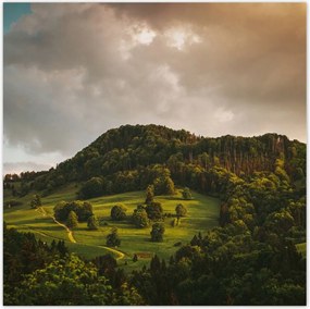 Poszterek 100x100 Tájkép Pieniny