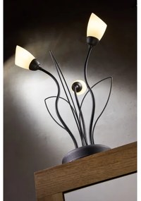 Jupiter 2065 - Asztali lámpa GLORIOSA 3xG9/14W/230V fekete