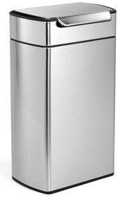 Rozsdamentes acél szemetes 40 l - simplehuman