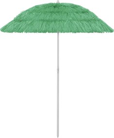 vidaXL zöld hawaii stílusú strandnapernyő 180 cm