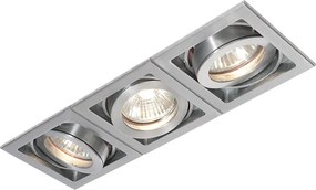 Endon XENO 52409 Beépíthető spotlámpa 3x50W/GU10 IP20