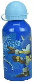 Sonic a sündisznó alumínium kulacs kék 400ml