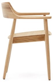 Natúr színű tölgyfa étkezőszék Fondes – Kave Home