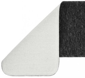 15 db antracit négyszögű csúszásmentes lépcsőszőnyeg 75 x 20 cm