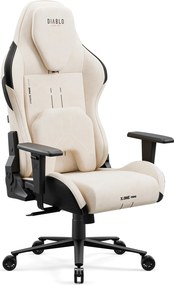 Gamer szék Normal Size, bézs-fekete: Diablo X-One Prime Desert Storm