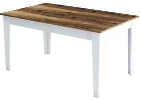 Étkező asztal Milan 520 - Walnut, White