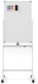 Átfordítható mágnestábla kiegészítőkkel, 60 x 90 cm