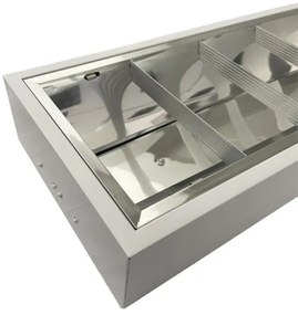 Fénycsöves lámpa T8 2xG13/18W/230V 120 cm fehér