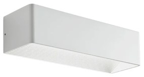 Fali lámpa, fehér, 3000K melegfehér, beépített LED, 427 lm, Redo Duel 01-1342