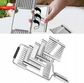 Zöldségszeletelő készlet 4 az 1-ben, multifunkciós zöldségszeletelő