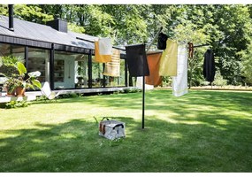 Antracitszürke kerti ruhaszárító 50 m Lift-O-Matic – Brabantia