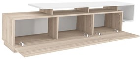 TV asztal/Szekrény Pria (cordoba + fehér) . 1102465