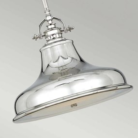 Quoizel EMERY QZ-EMERY-P-M-IS Függőlámpa 1x60W/E27