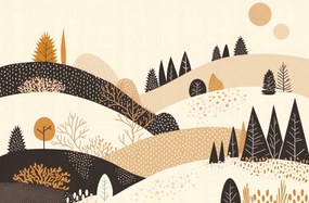 Poszter 86,4x56,8cm Ćsz a hegyekben